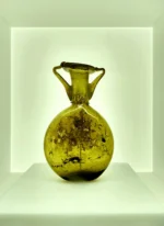 Amber Elixir Glass Vase