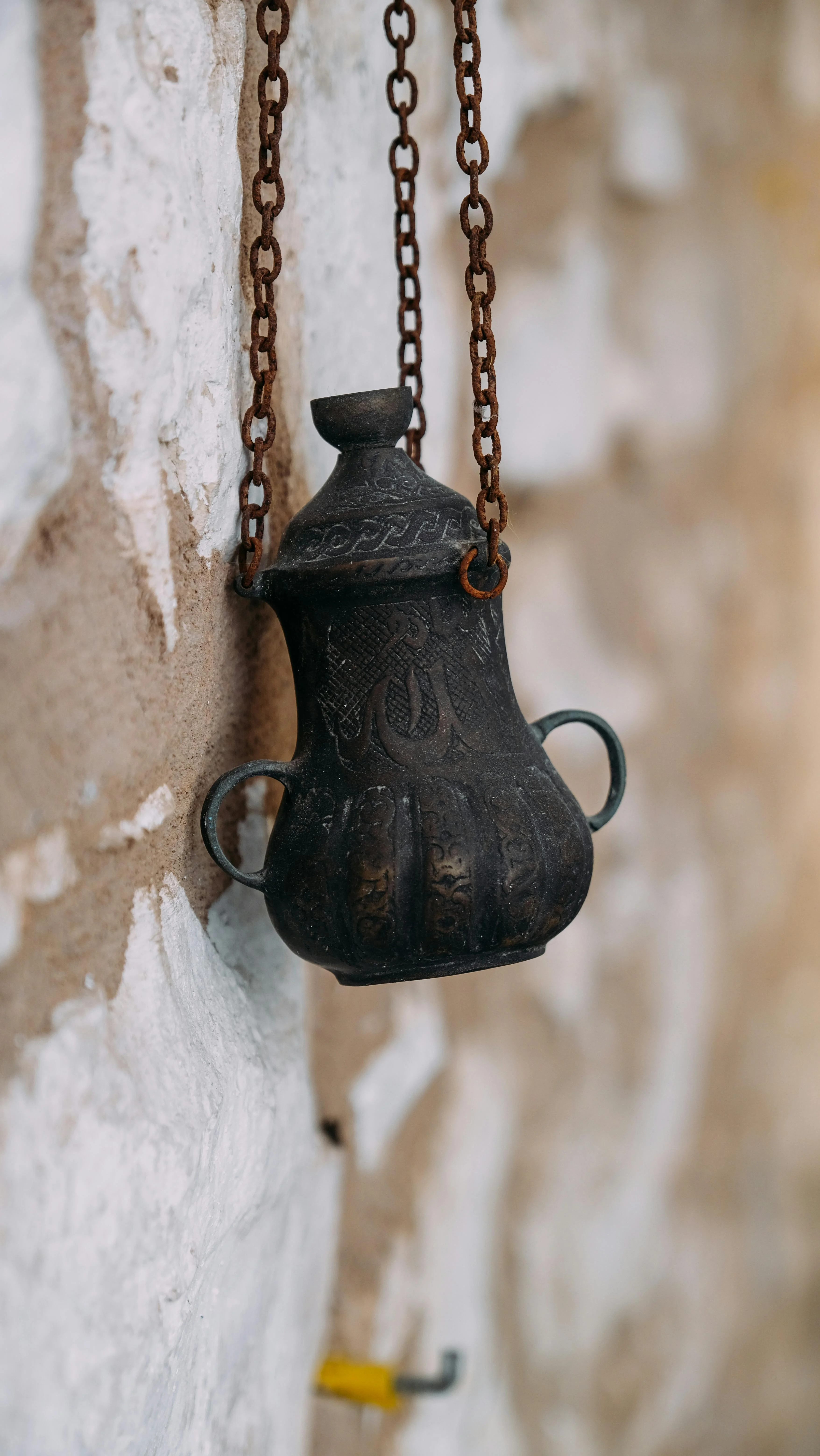 Antiquity Hanging Oil Lamp